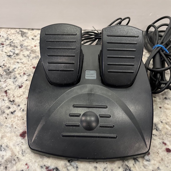 Hori Racing Wheel EX2 and Pedals HX3-71 (U/E) For Xbox 360 Wired w/ Box Untested - Picture 3 of 13